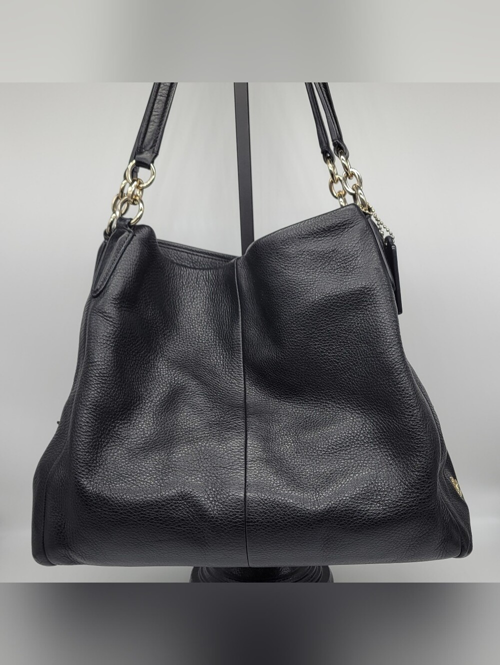 Coach Pebbled Pheobe Shoulder Bag